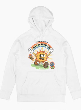 I'M JUST A FREAKING RAY OF SUNSHINE我只是一缕阳光 连帽卫衣