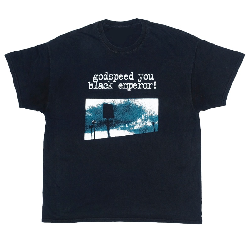 神佑黑帝乐队美式复古短袖T恤男