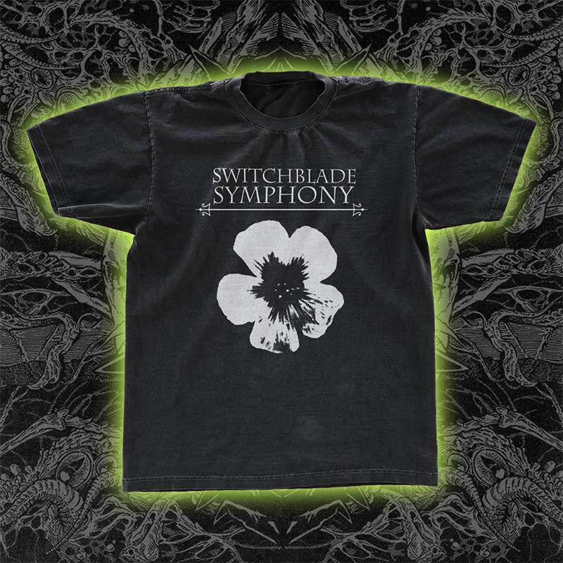 Switchblade Symphony弹簧刀组合非主流音乐朋克直喷男女短袖T恤