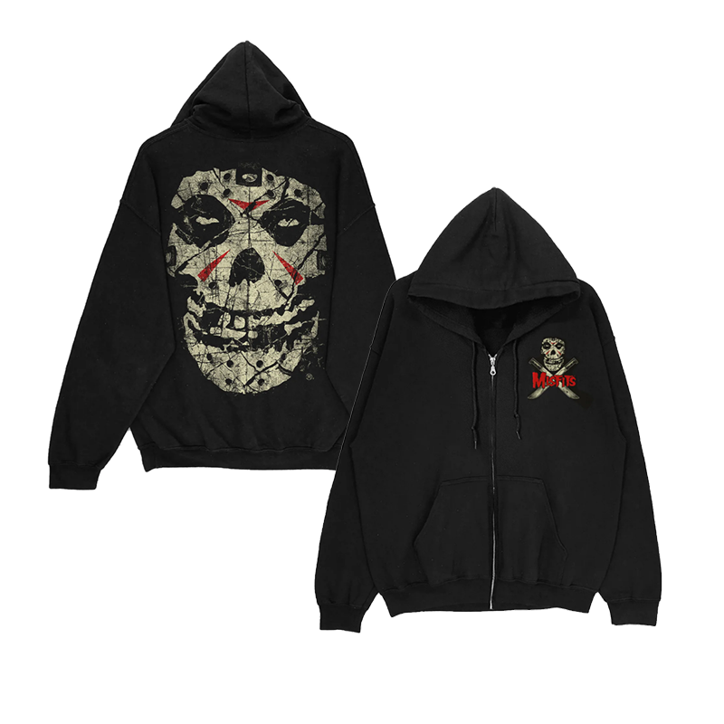 Misfits失意者拉链卫衣开衫外套