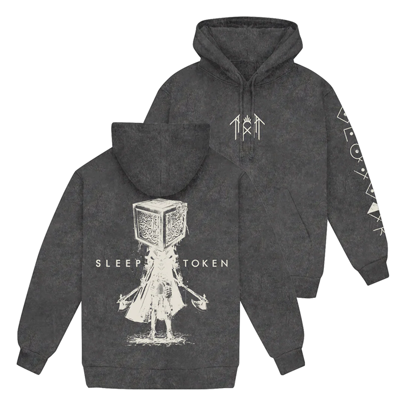 SleepToken乐队复古连帽卫衣男