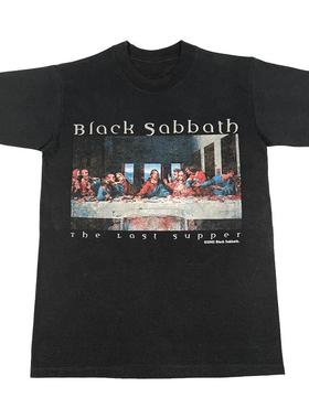 Black Sabbath TheLast Supper黑色安息日:最后的晚餐直喷短袖T恤