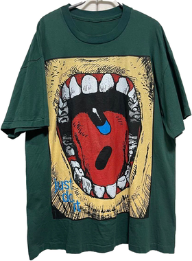 复古绿色阿基拉AKIRA漫画短袖日本动画片大友克洋vintage男士T恤