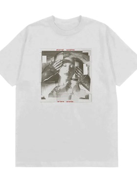 Ariana Grande爱莉安娜·格兰德美国流行摇滚女歌手纯棉夏T恤短袖