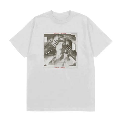 爱莉安娜·格兰德纯棉夏T恤短袖