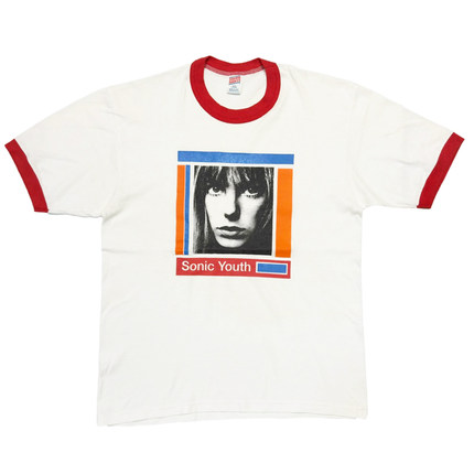 sonic youth Jane Birkin音速青年乐队摇滚文艺男女复古短袖T恤