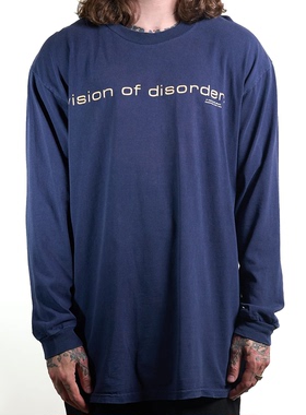 1996 Vision Of Disorder乐队混乱的愿景摇滚朋克男女美式长袖T恤