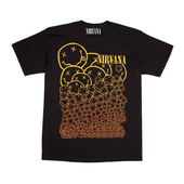 搞怪脸短袖 Nirvana涅槃乐队摇滚kurt cobain科特柯复古经典 T恤