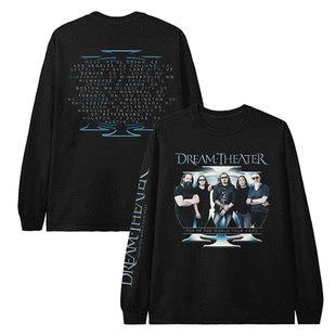 2025梦剧场Dream Theater前卫摇滚金属乐团美式潮牌纯棉长袖T恤秋
