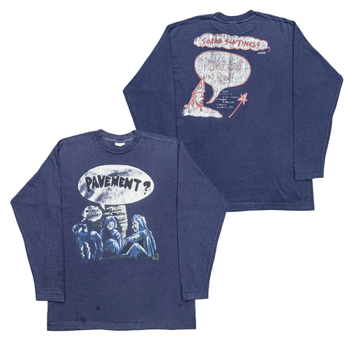 Pavement乐队摇滚纯棉长袖T恤