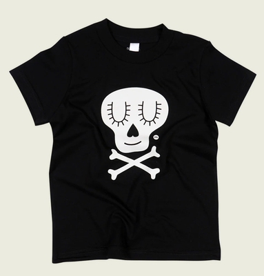 SKULL短袖简约男女款美式复古T恤