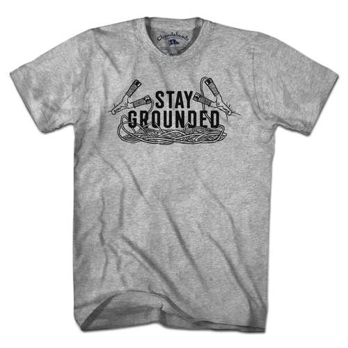 StayGrounded短袖美式复古T恤