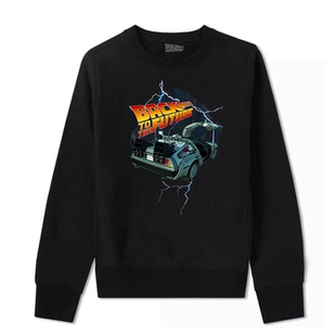 1985回到未来Back Future The Shirt电影赛车机车男圆领卫衣