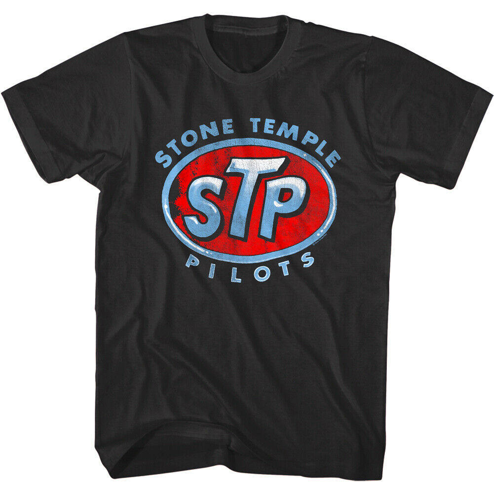 Stone Temple Pilots band Purple Qilin American Retro Rock T-shirt man thumbnail 2
