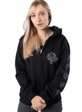 秋冬新品Testament圣约乐队金属摇滚风美式vintage男连帽拉链外套