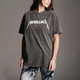 Metallica金属之王乐队潮牌摇滚美式 高街水洗做旧短袖 纯棉直喷T恤