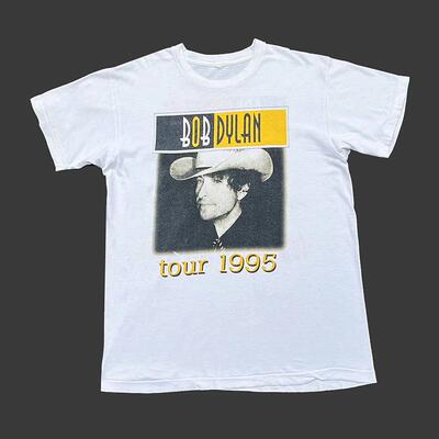 BobDylan唱作街头宽松男士短袖T
