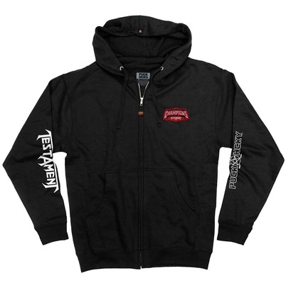 testament圣约 鞭笞金属Thrash Metal摇滚乐队朋克开衫连帽卫衣