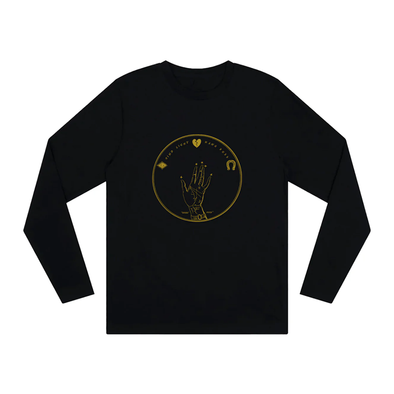 神佑黑帝摇滚朋克纯棉长袖T恤秋