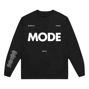 赶时髦乐队 Depeche Mode英国电子音乐乐团另类摇滚直喷长袖T恤秋