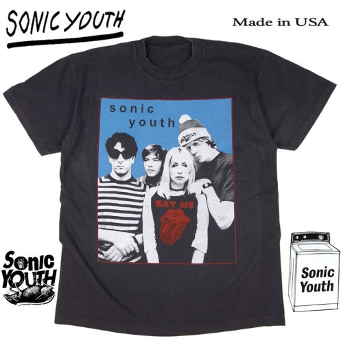 SonicYouth音速青年摇滚古着T恤