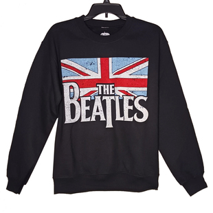 披头士The Beatles乐队马丁同款秋冬美式vintage摇滚男士圆领卫衣