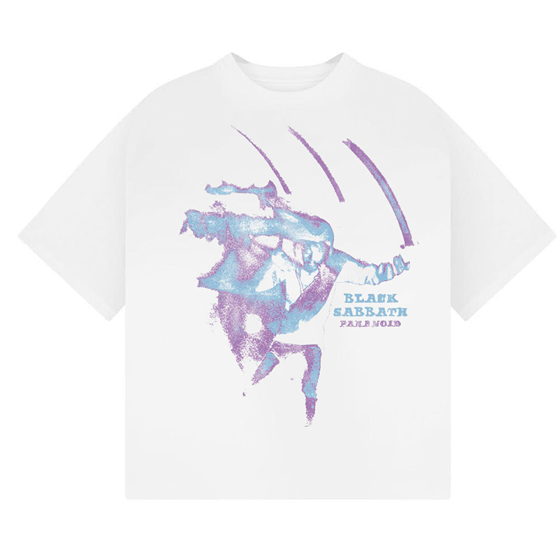 BlackSabbath乐队暗黑美式T恤男