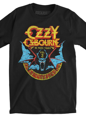 OZZY OSBOURNE 奥兹 奥斯朋布鲁斯摇滚乐队Earth纯棉短袖T恤