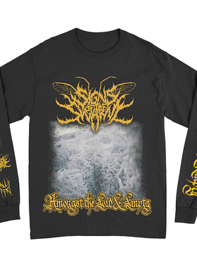 SIGNS OF THE SWARM蜂群征兆乐队死核摇滚暗黑金属美式长袖T恤男