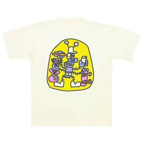 CamisetaKenfest卡通美式男T恤