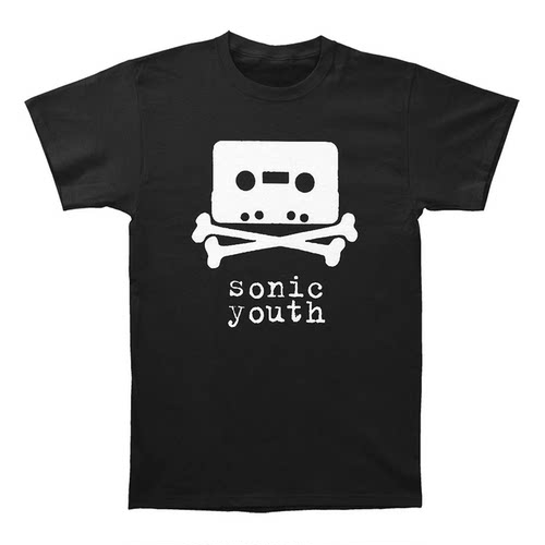 SonicYouth音速青春休闲摇滚t恤