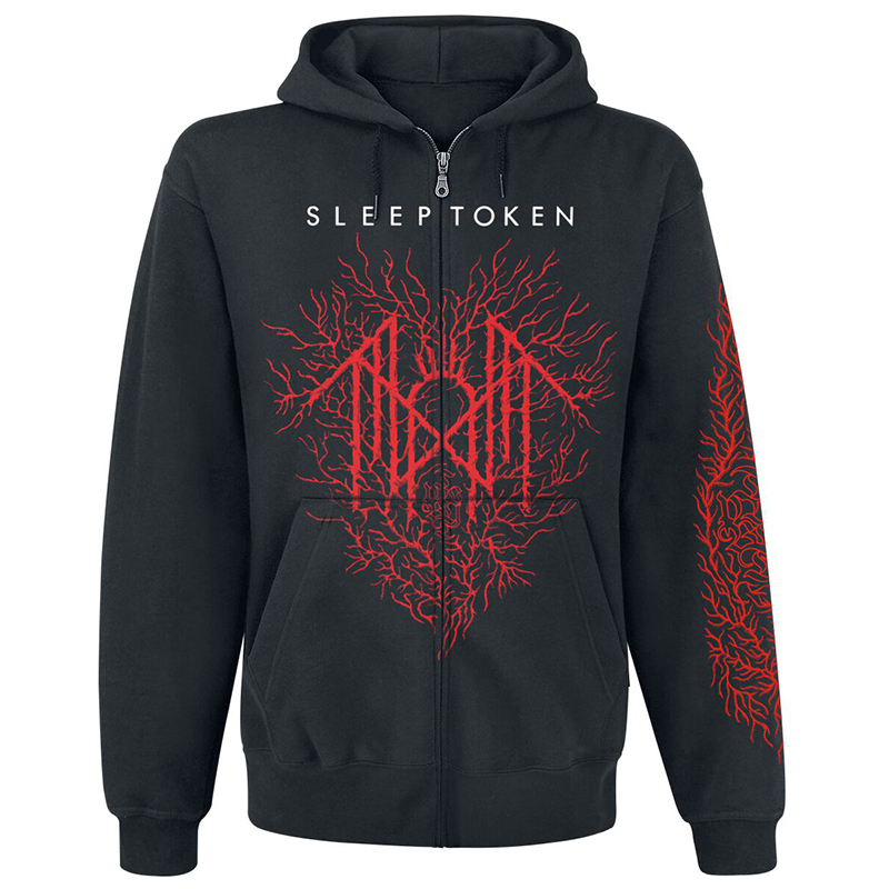 SleepToken乐队暗黑拉链卫衣男