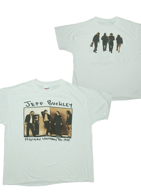 新 jeff Buckley 杰夫·巴克利 摇滚音乐人美式直喷男女短袖T恤夏