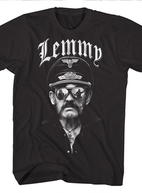 重金属音乐巨头Lemmy Kilmister莱米·凯尔密斯特乐队欧美复古T恤