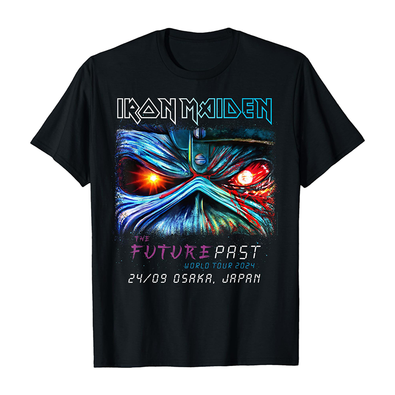 IronMaiden铁娘子乐队暗黑T恤男