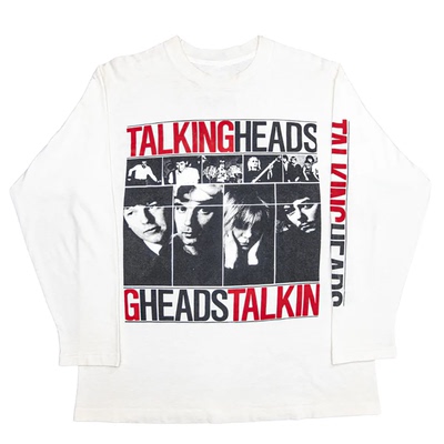 TalkingHeads空谈者乐队长袖T恤