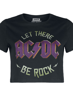 涅槃Metallica枪花ACDC披头士摇滚朋克女士超短款露腰高腰纯棉T恤