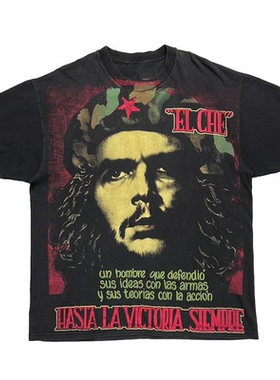 Ernesto CHE GUEVARA埃内斯托 切·格瓦拉印花美式复古风短袖T恤