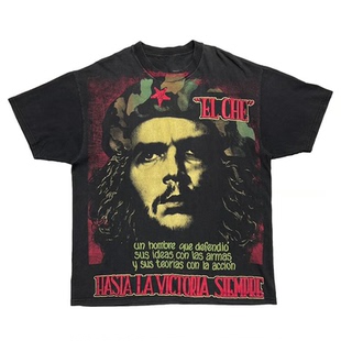 复古风短袖 Ernesto 切·格瓦拉印花美式 GUEVARA埃内斯托 T恤 CHE