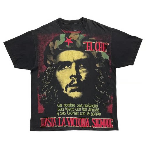 CHEGUEVARA美式复古风短袖T恤