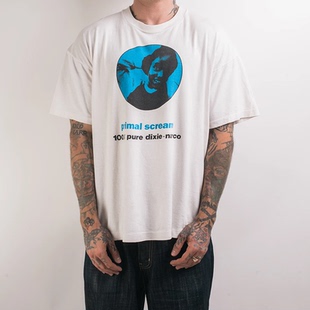 原始呐喊 Primal Scream苏格兰摇滚乐队朋克美式宽松直喷男女T恤