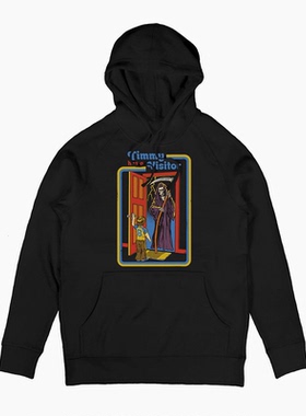 CARING FOR YOUR HELL HOUND照顾你的地狱猎犬 欧美插画连帽卫衣