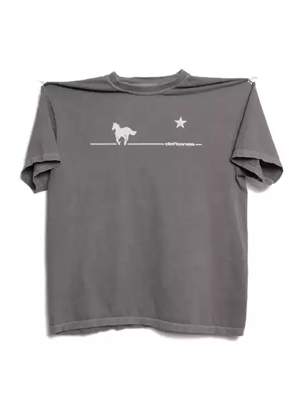 2003 Deftones Subsonic Band Cassette Tape Graphic Rock American Retro Short Sleeve T-Shirt
