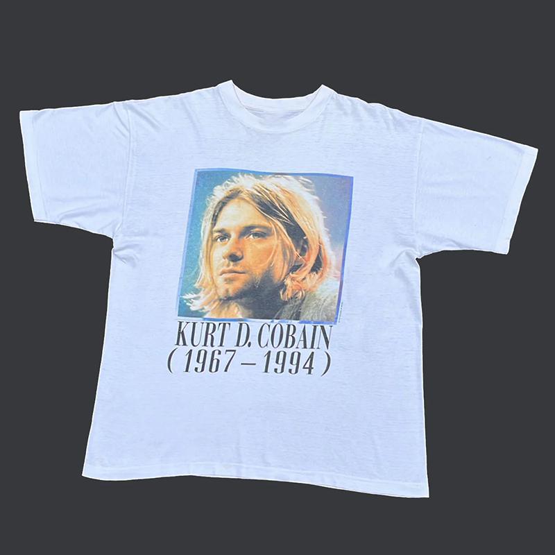 KurtCobain科特柯本摇滚男士T恤