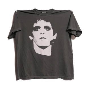 合组地下丝绒乐队Lou Reed Transformer卢·里德轻水洗短袖T恤男
