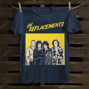 The Replacement更换乐队朋克摇滚Rock民谣美式高街短袖男纯棉T恤