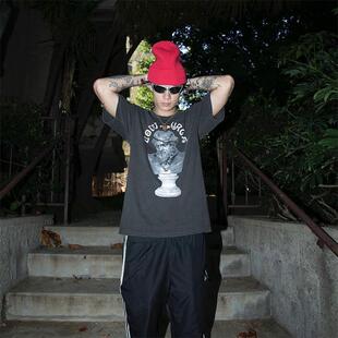 2025年新款Deftones亚声调乐队另类说唱金属摇滚风美式短袖T恤男