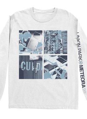 秋冬新款LINKIN PARK林肯公园乐队摇滚美式高街休闲复古长袖T恤男