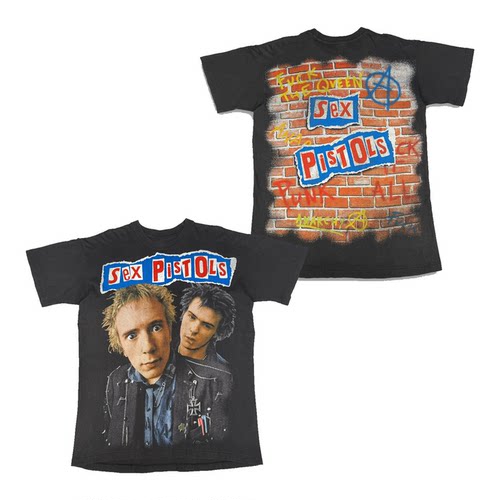 SexPistols性手枪乐队朋克男T恤