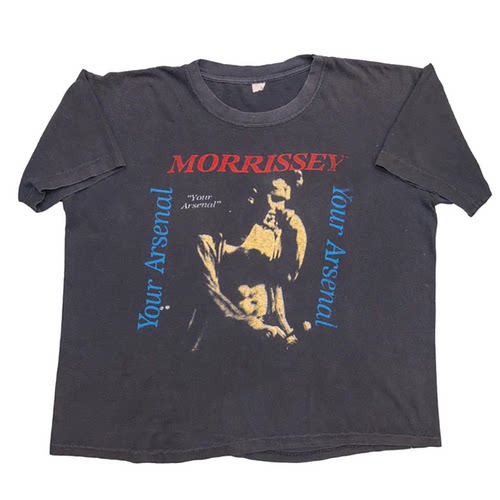 Morrissey莫里西摇滚美式宽松T恤